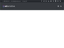 Tablet Screenshot of adsensitive.com